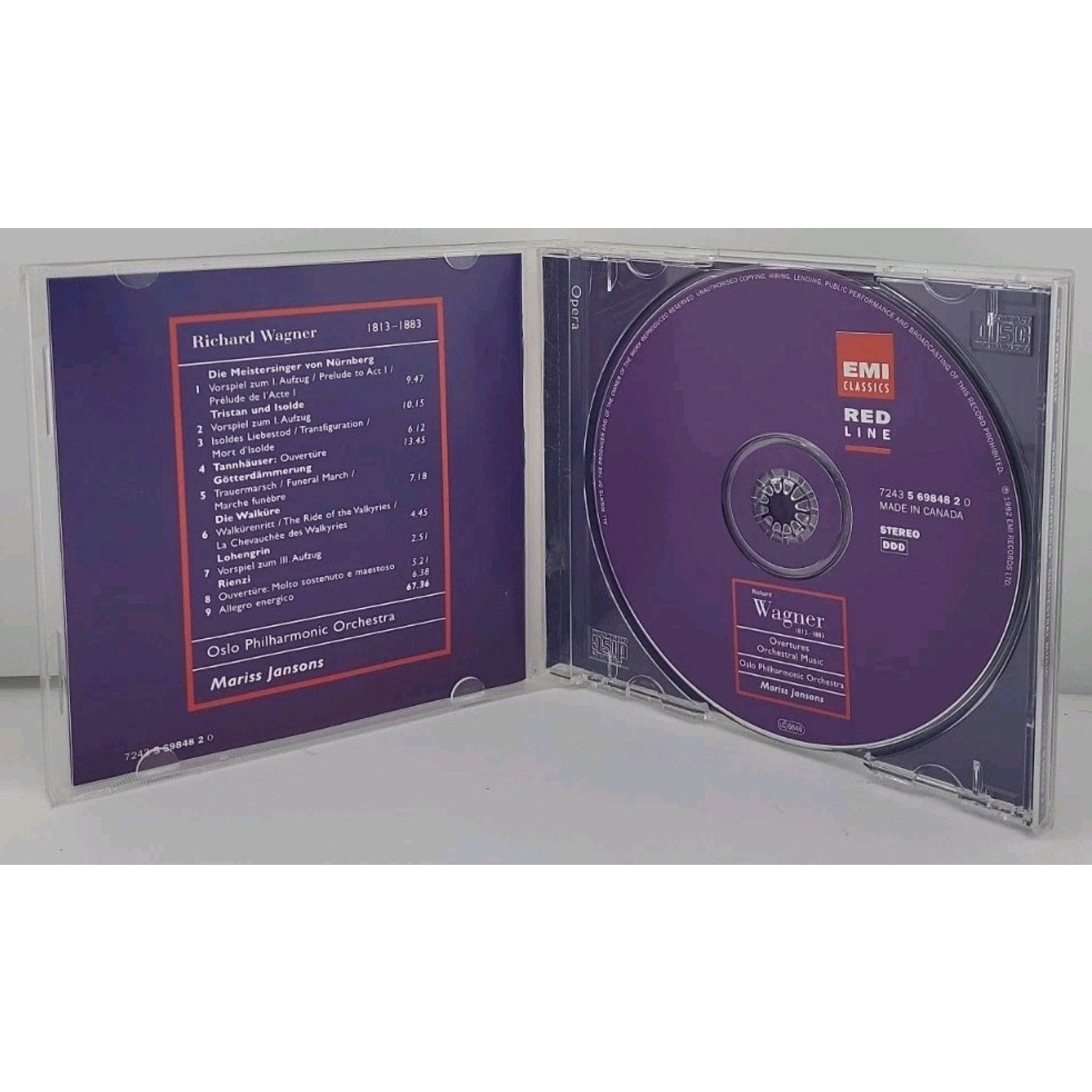 Richard Wagner : Overtures & Orches CD (1999)