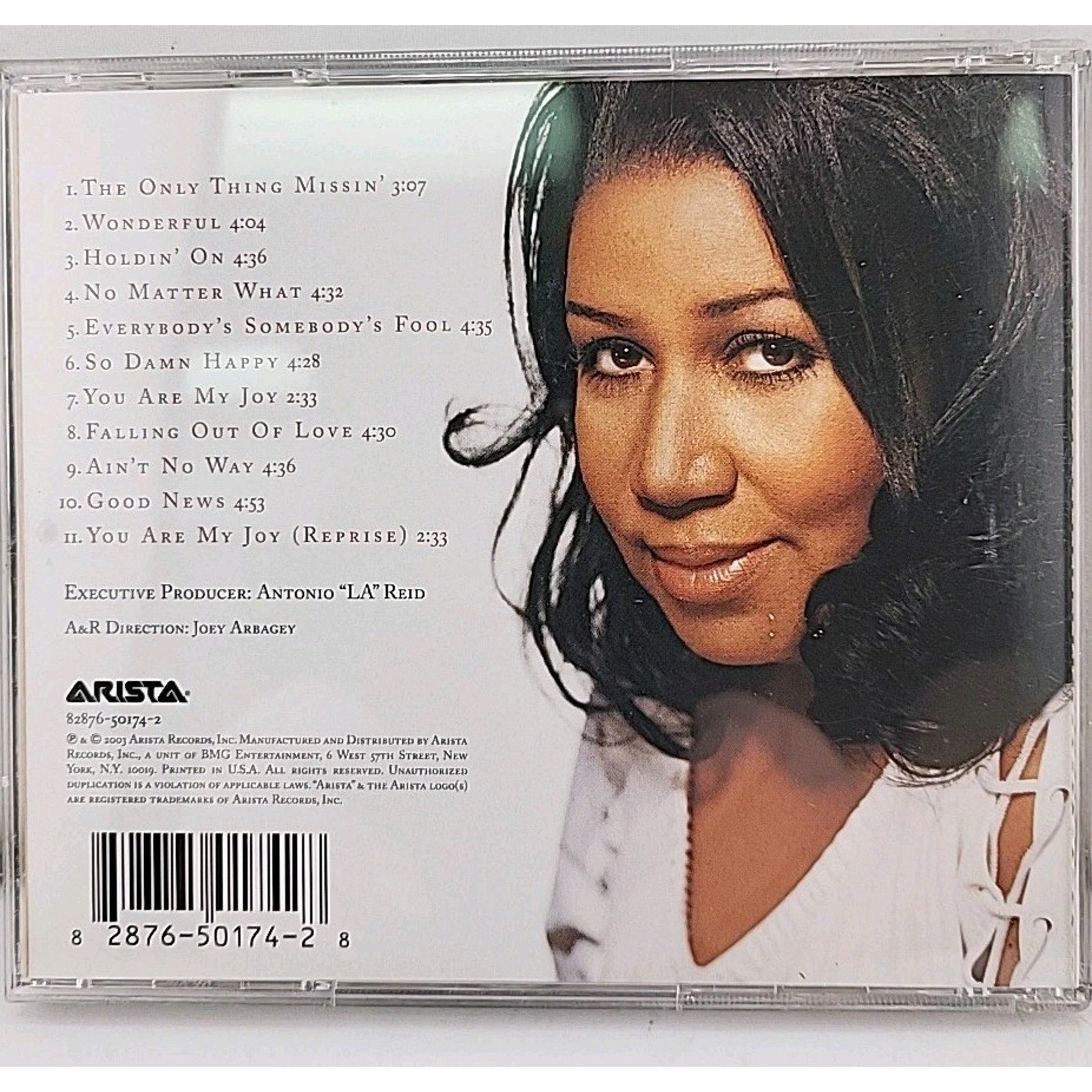 So Damn Happy by Aretha Franklin (CD, Sep-2003, Arista)