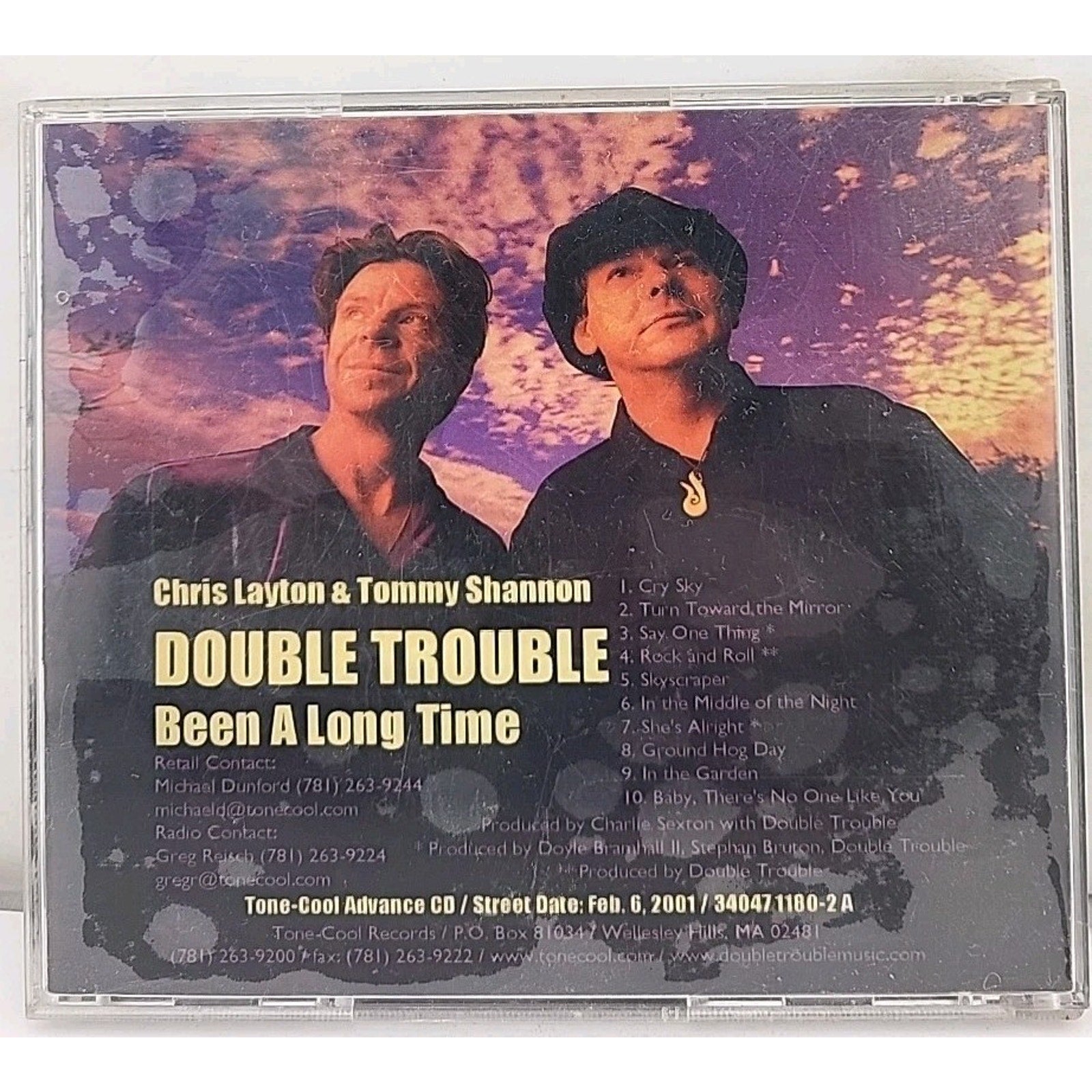 Been a Long Time - Music CD - Double Trouble - 2001-02-06 - Artemis Records/Koc