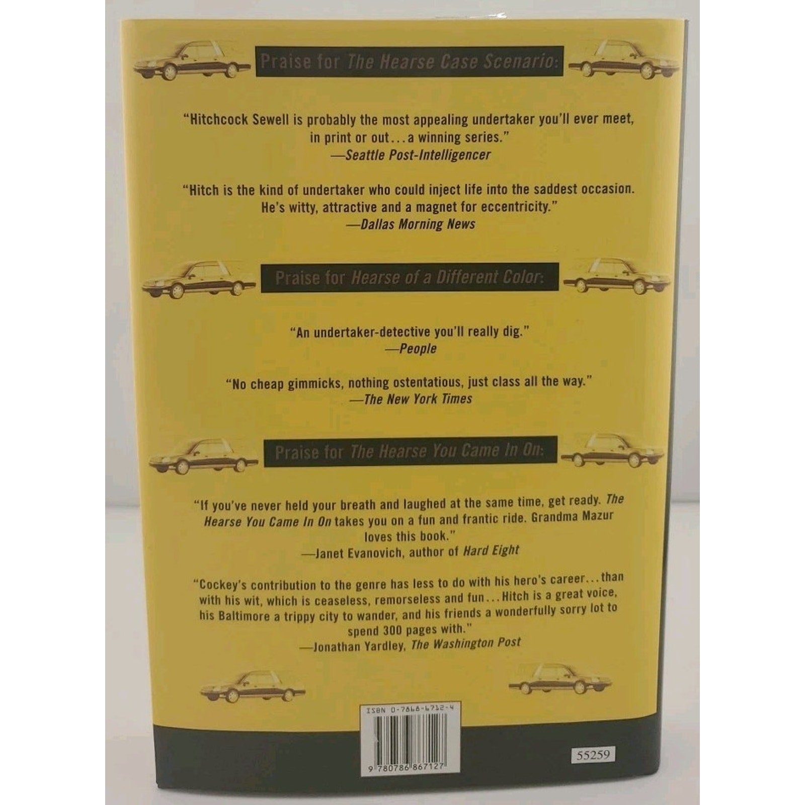 Murder in the Hearse Degree : A Novel by Tim Cockey (2003, Hardcover)