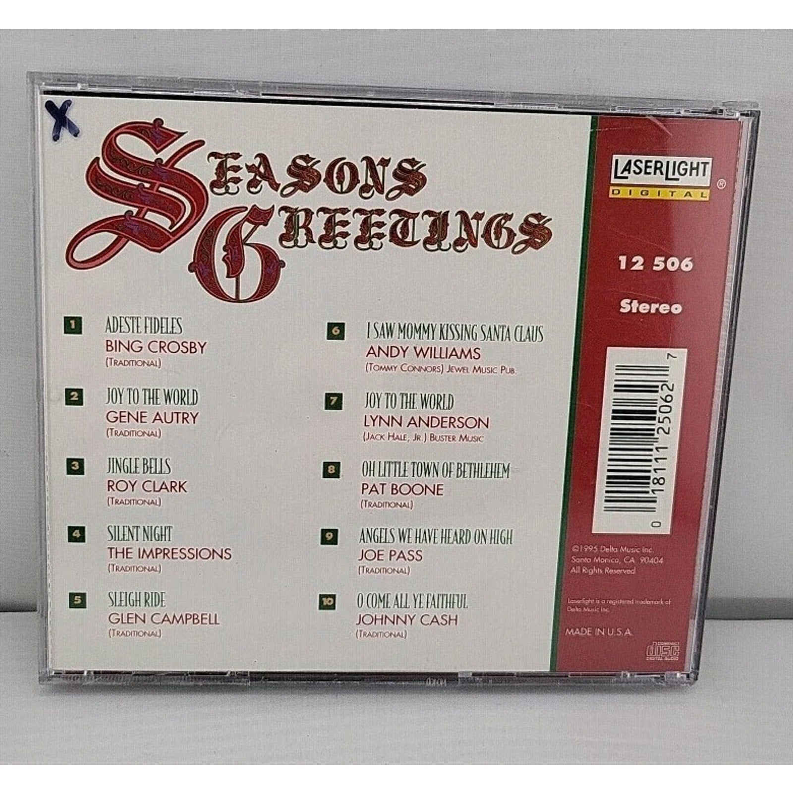 Season's Greetings by Various (CD, 1995)