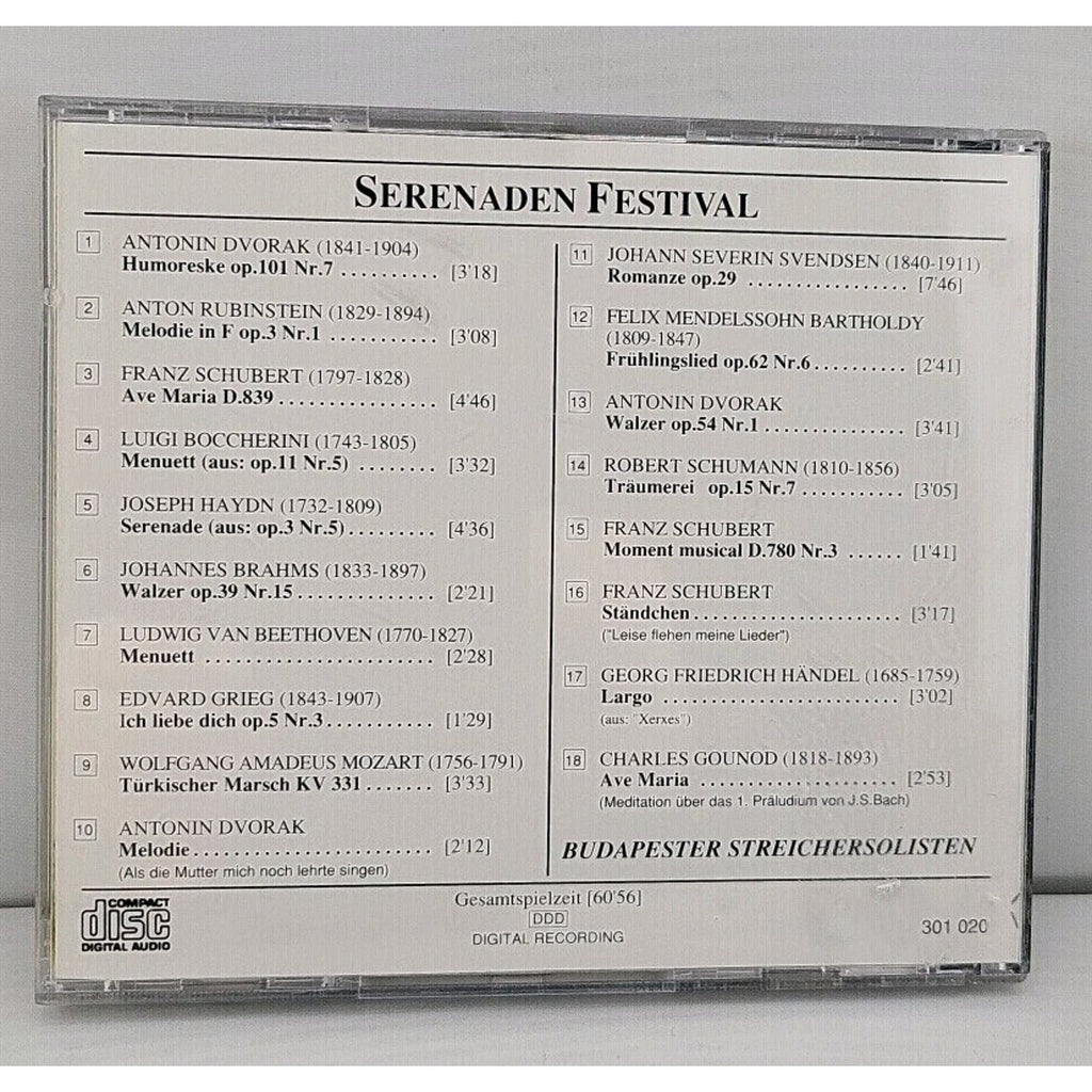 Serenaden Festival CD