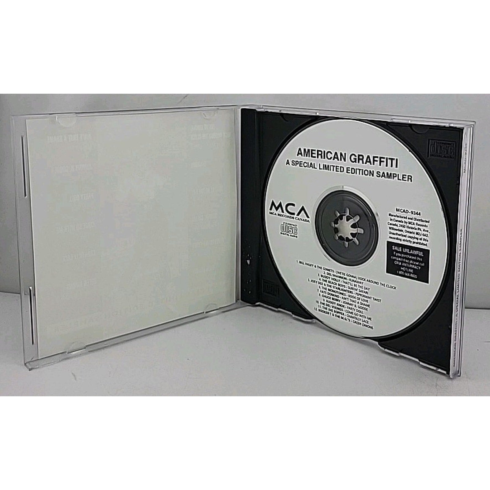 American Graffiti: A Special Limited Edition Sampler (CD, MCAD-9334) *VG*