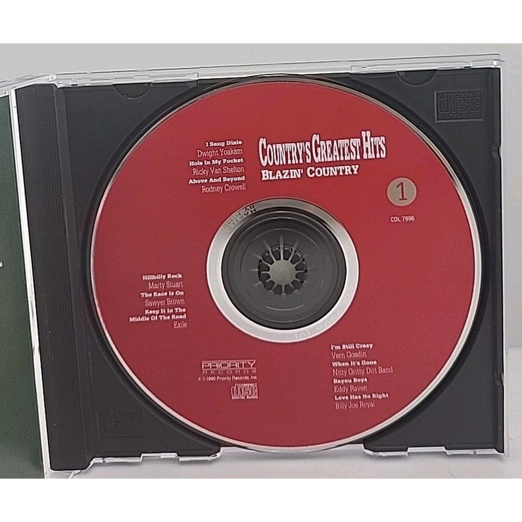 Country's Greatest Hits, Vol. 1: Blazin' Country by Various Artists (CD,...