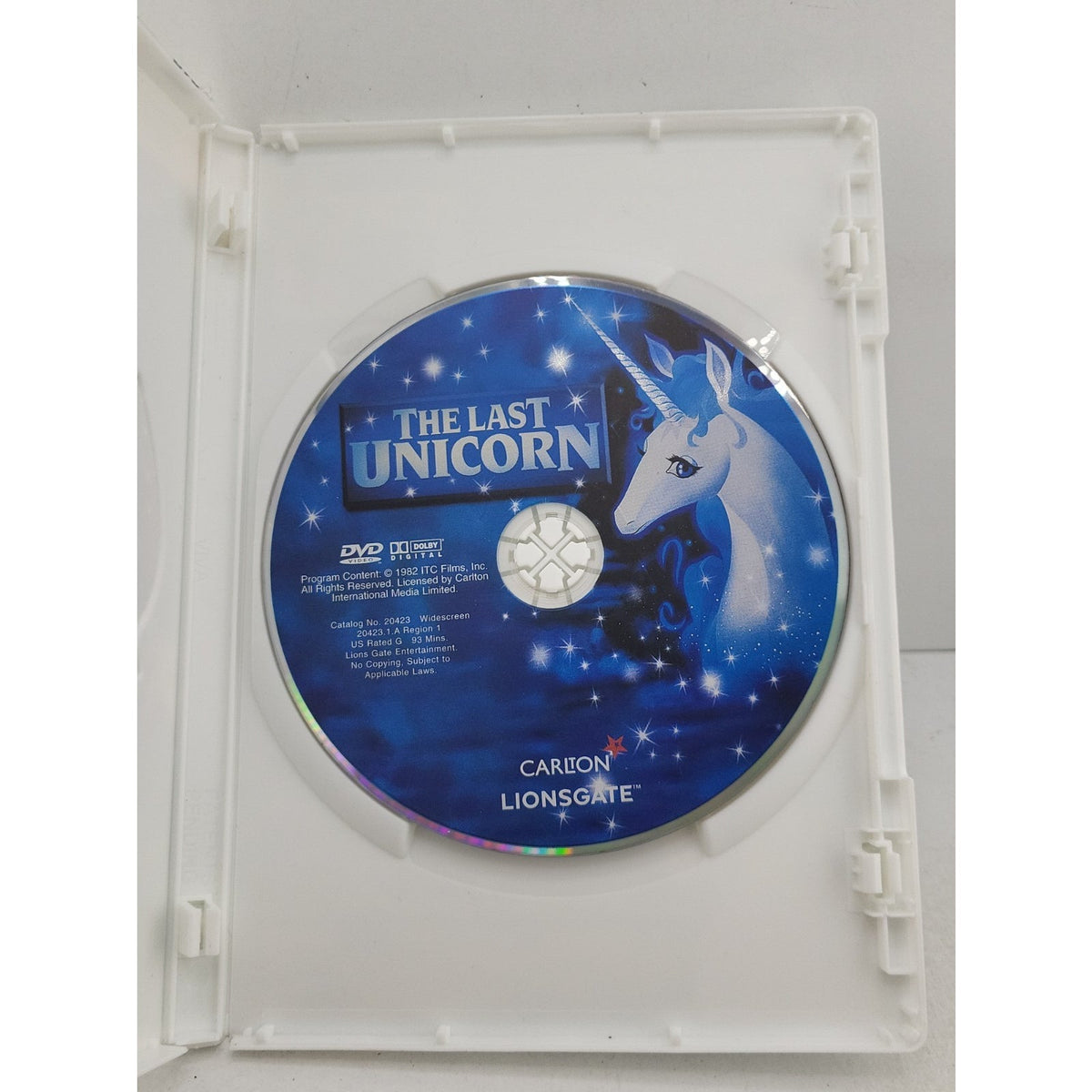 Last Unicorn (1982) (DVD, 1982)