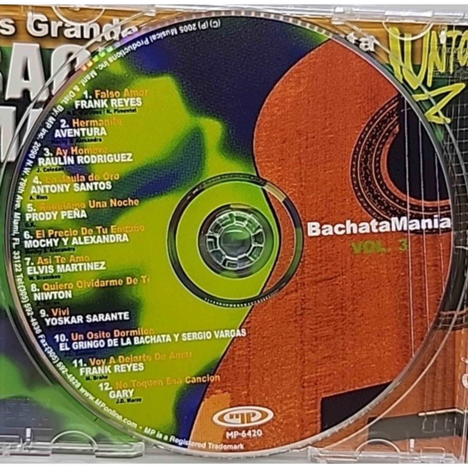 Vol. 3 Bachatamania by Various (CD, 2006)