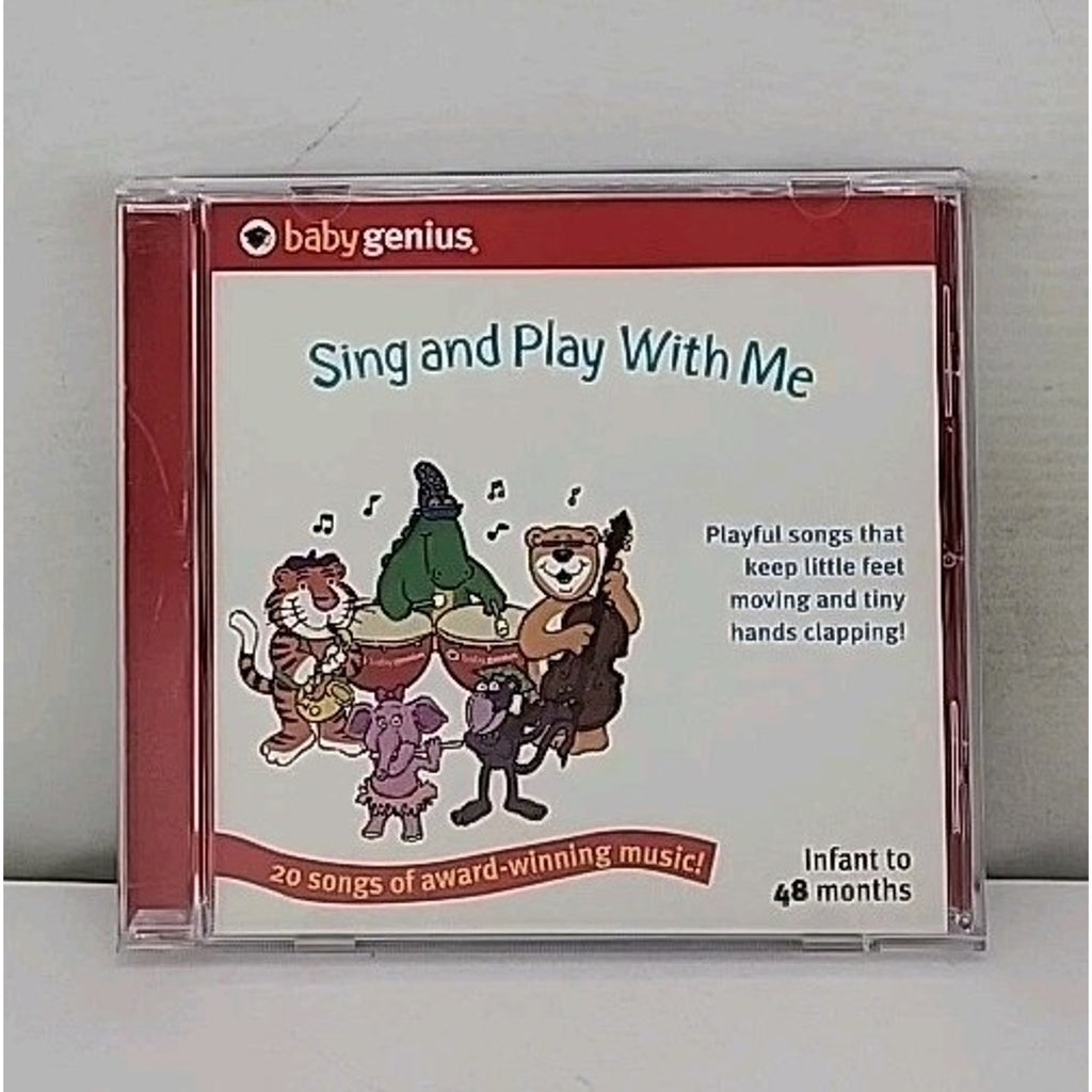 Baby Genius - Sing and Play With Me CD 2004 Kids Songs Pacific Entertainment