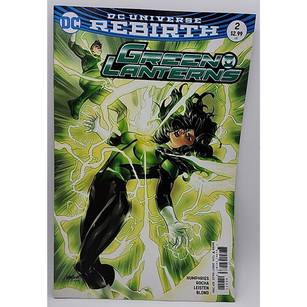Green Lanterns #2 2016 DC Comic Book