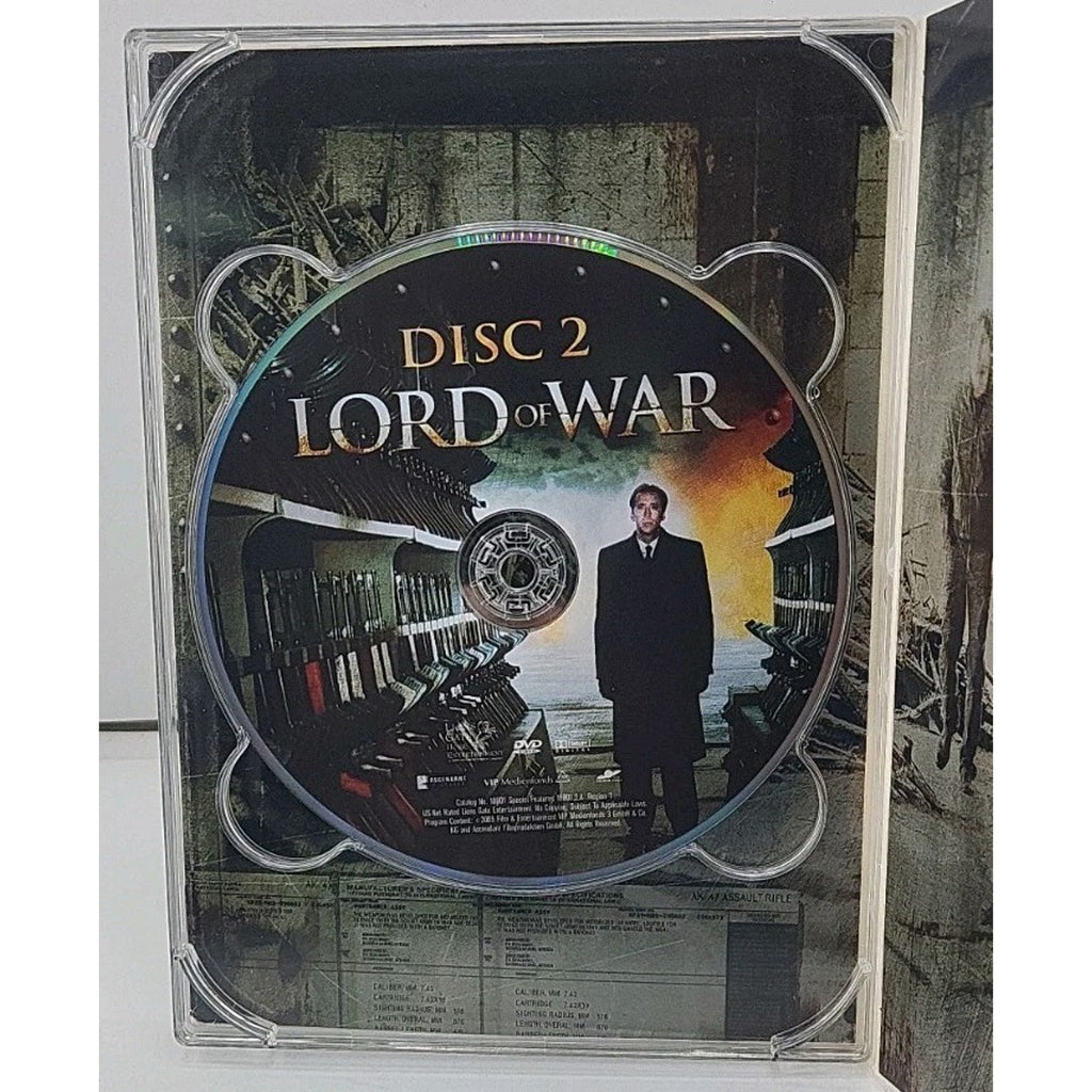 Lord of War 2-Disc Special Edition (DVD, 2005) *Missing Sleeve*