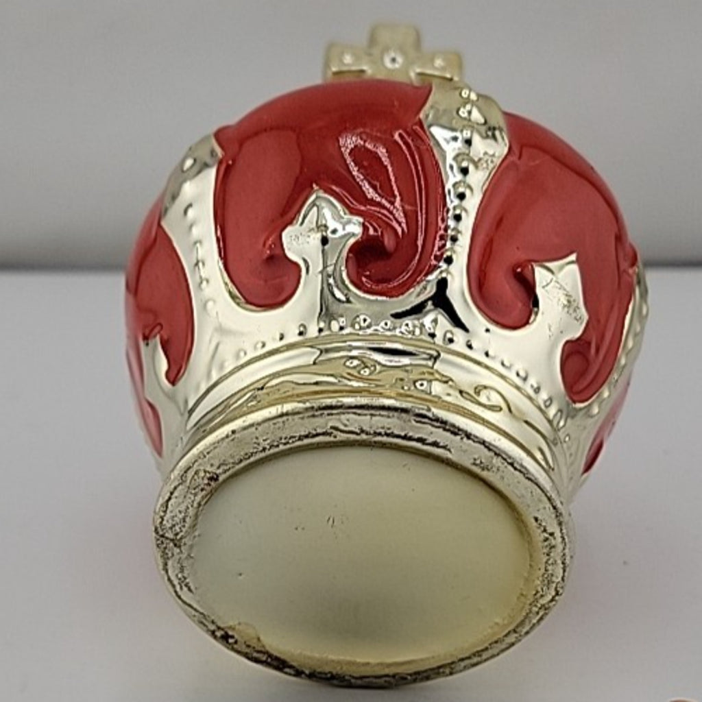 Antique Royal Crown Decanter Perfume - Central European Porcelain, 1920-1930