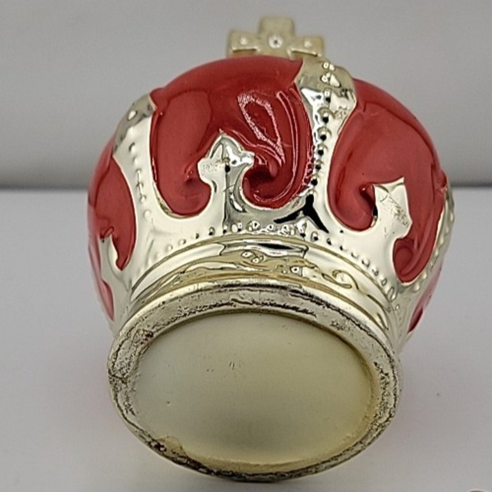Antique Royal Crown Decanter Perfume - Central European Porcelain, 1920-1930