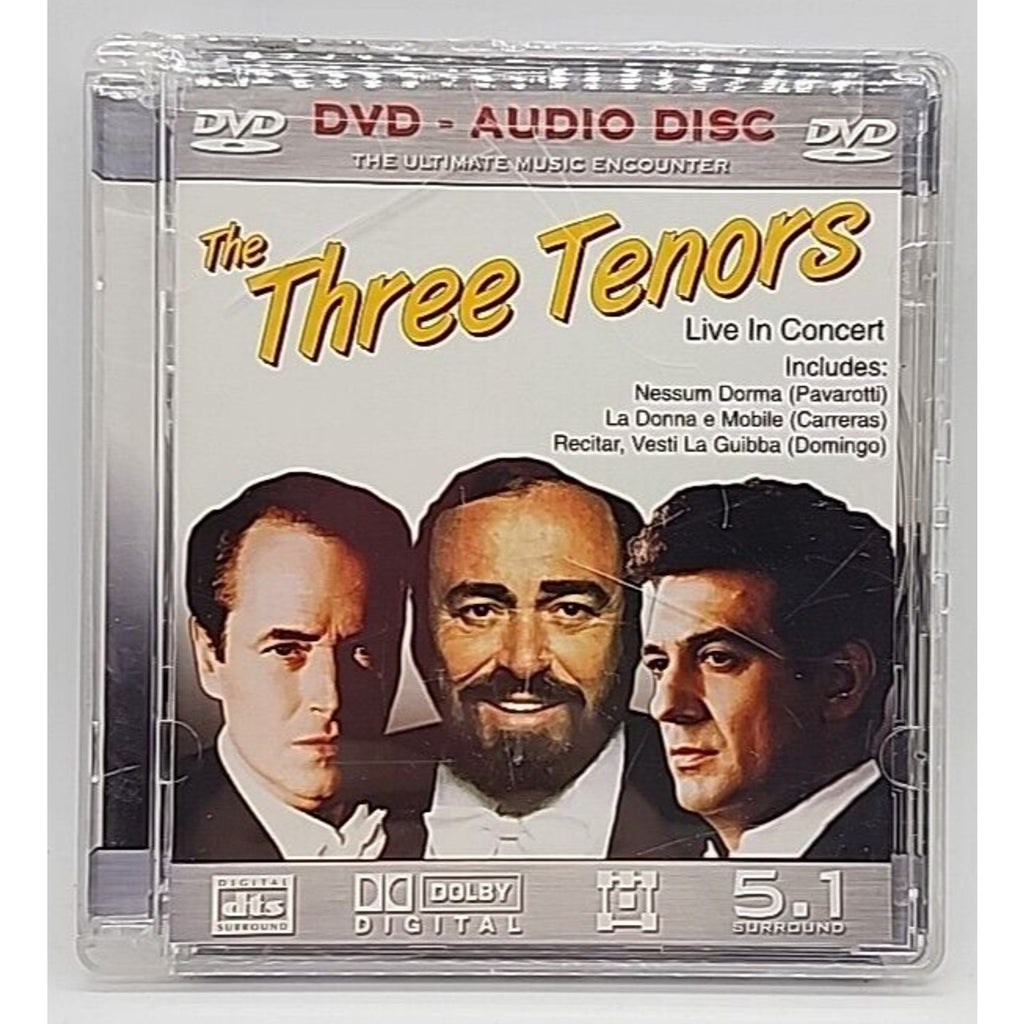 The Three Tenors - Live In Concert (DVD Audio, 2004)