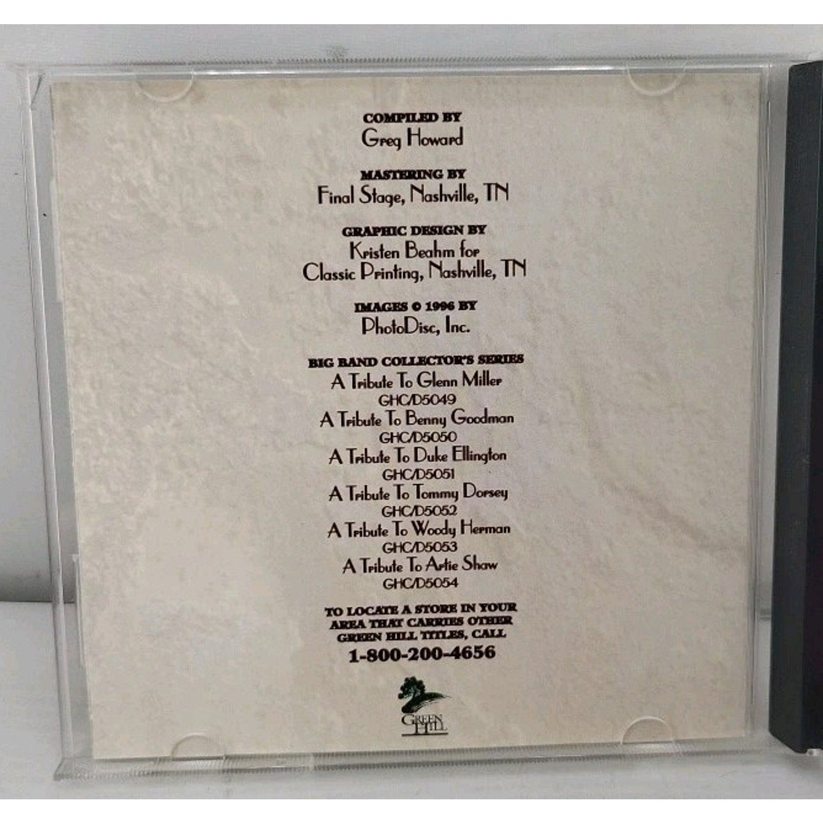 A Tribute to Glenn Miller CD Big Band Collector's Series