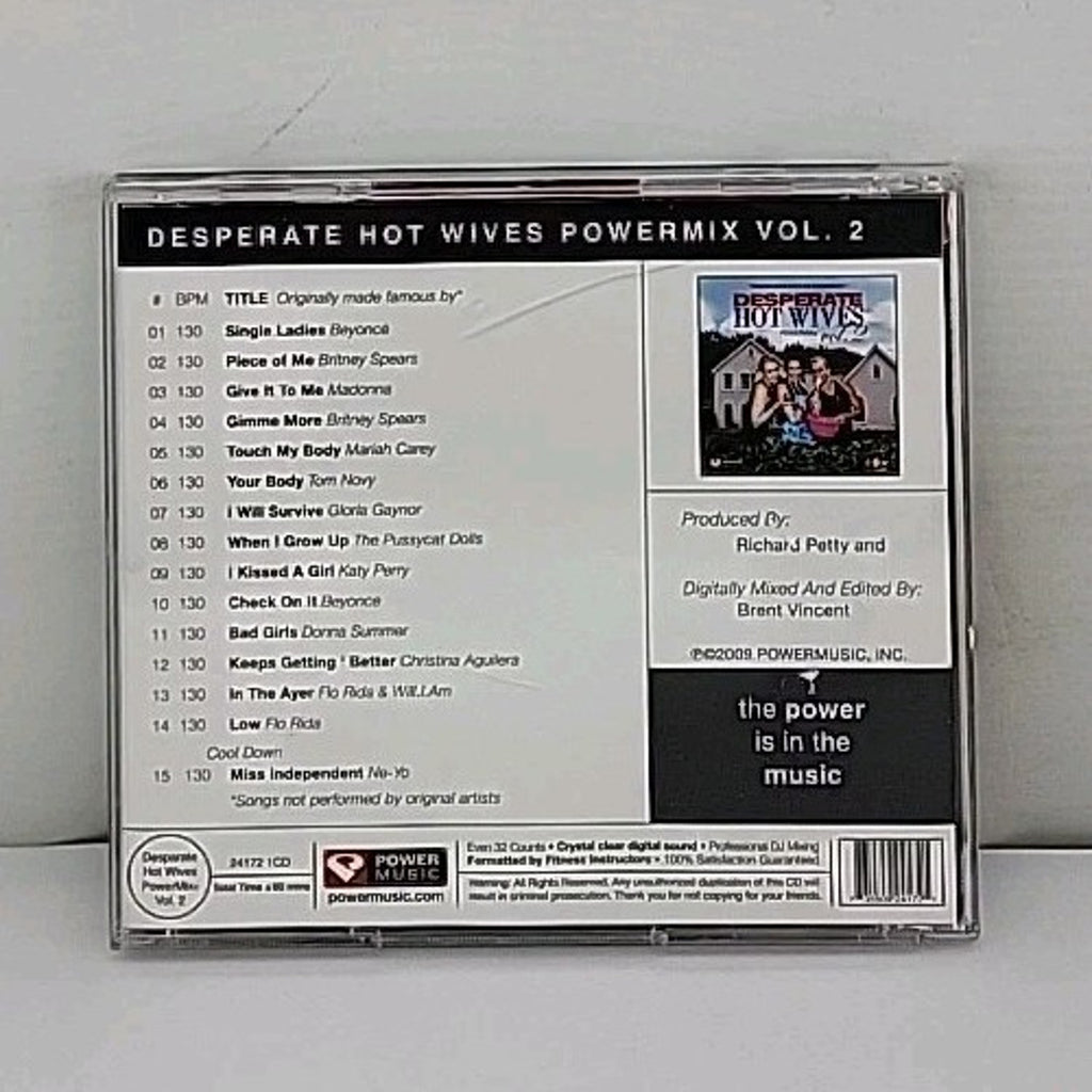 Desperate Hot Wives Powermix Vol. 2 CD