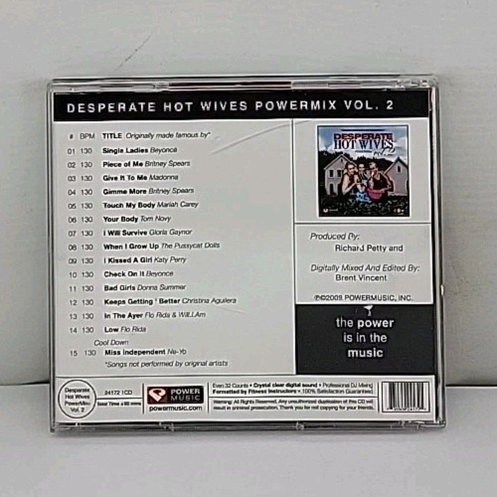 Desperate Hot Wives Powermix Vol. 2 CD