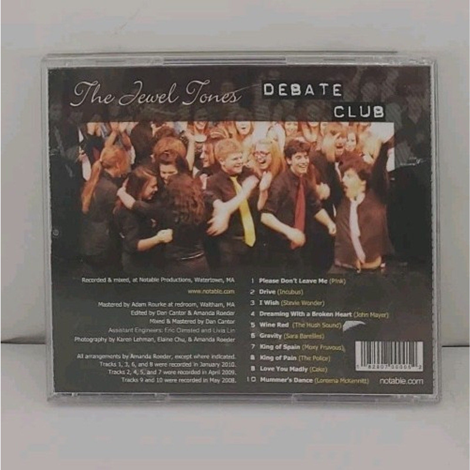 The Jewel Tones Debate Club CDr