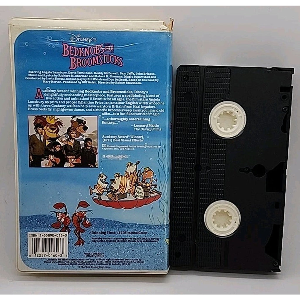 Bedknobs and Broomsticks (VHS, 1997)