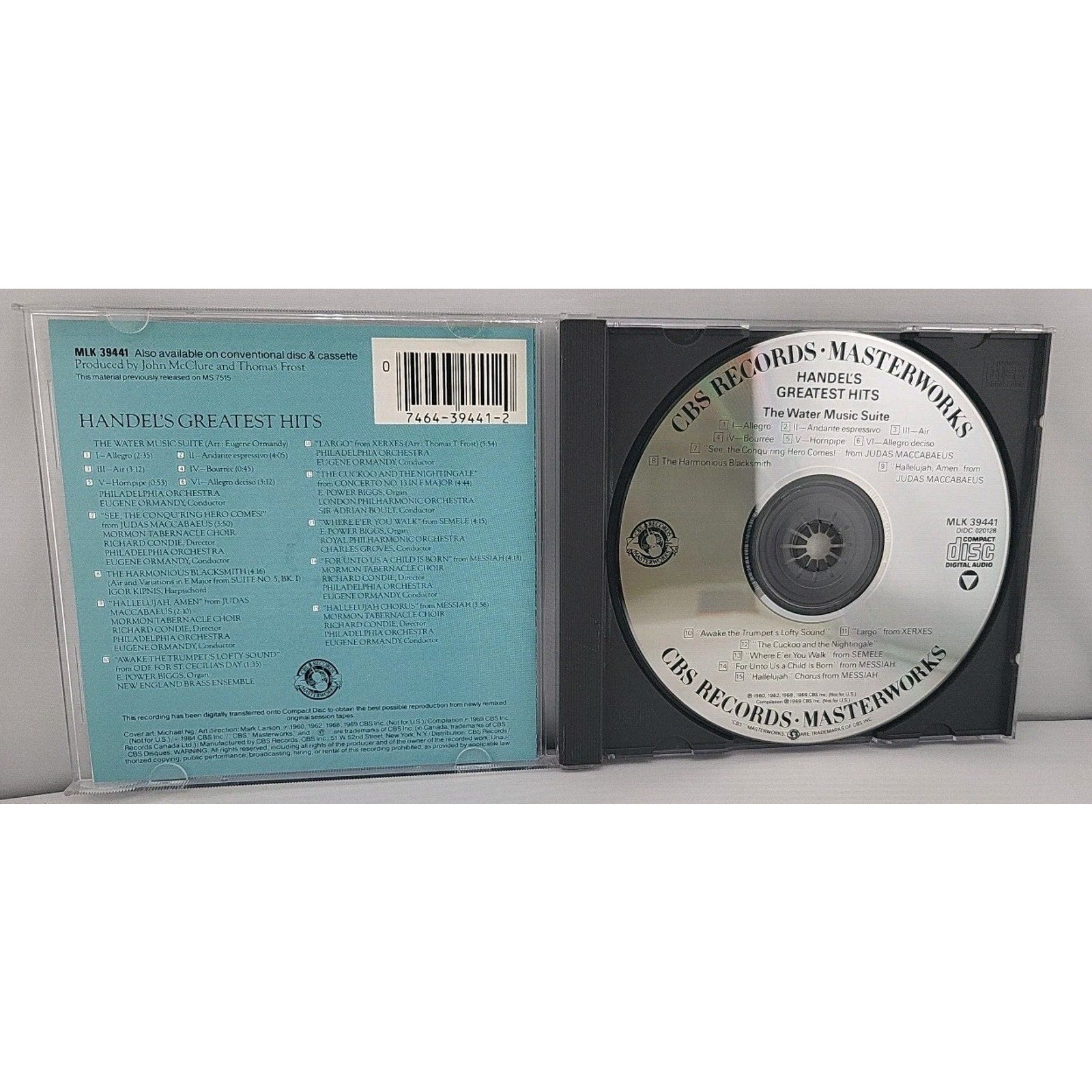 George Frideric Handel: Handel's Greatest Hits (CD)