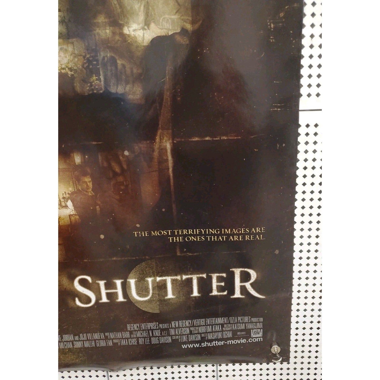 Shutter Movie Poster 2 Sided Original 27x40 Joshua Jackson
