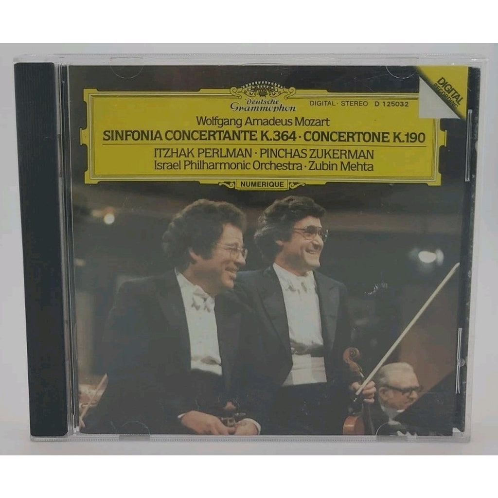 Sinfonia Concertante by Pinchas Zukerman (CD, 1990)