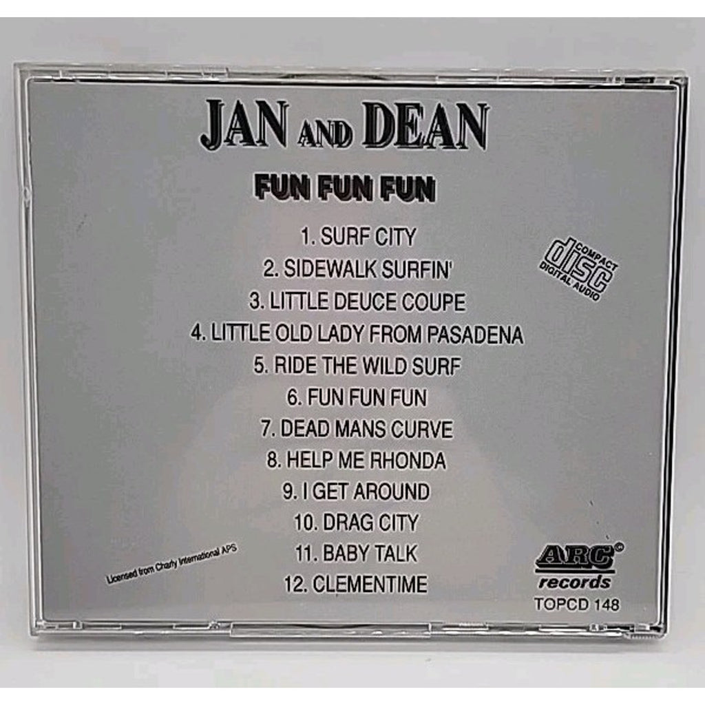 Fun Fun Fun by Jan & Dean (CD, Oct-2007)