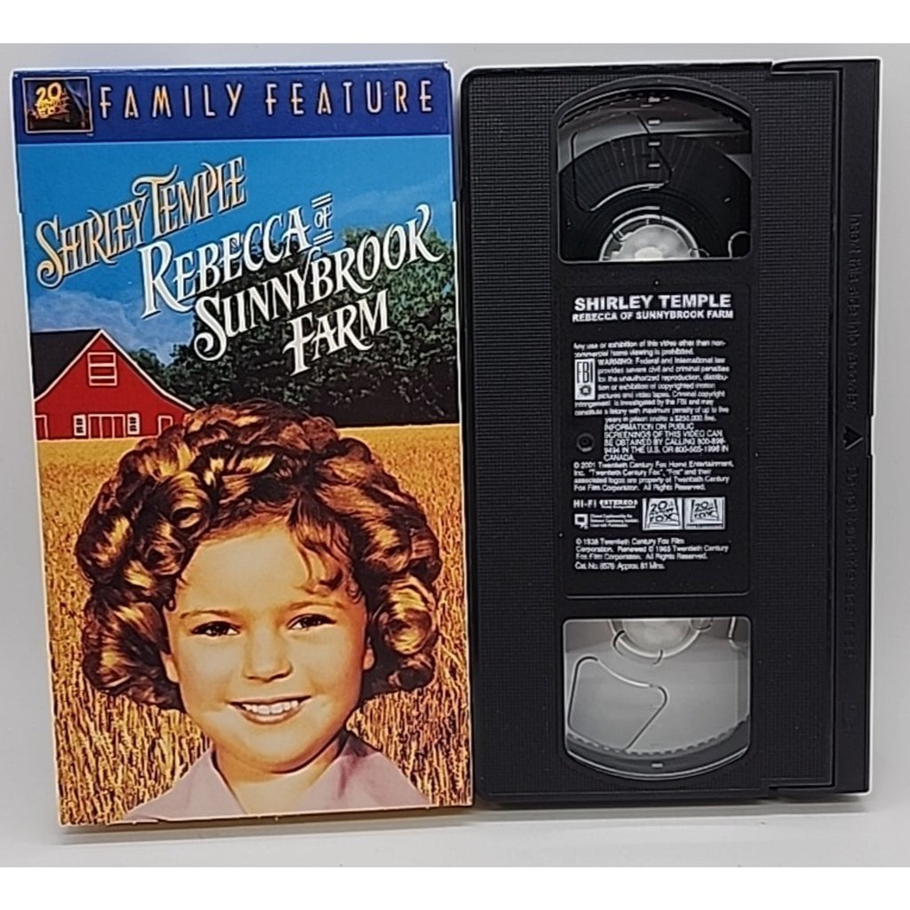 Rebecca of Sunnybrook Farm (VHS, 1938)