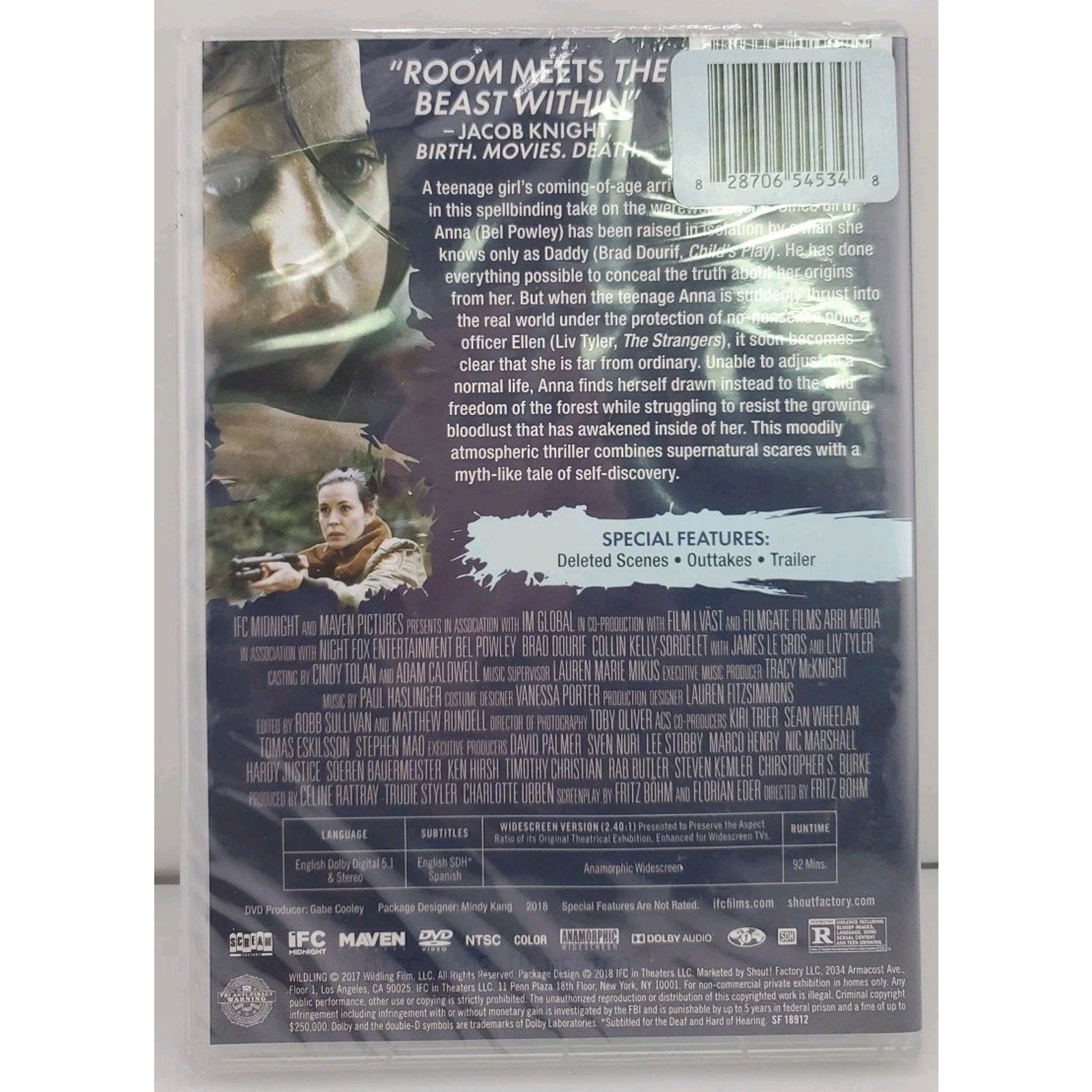 Wildling (DVD, 2018) *Brand New*
