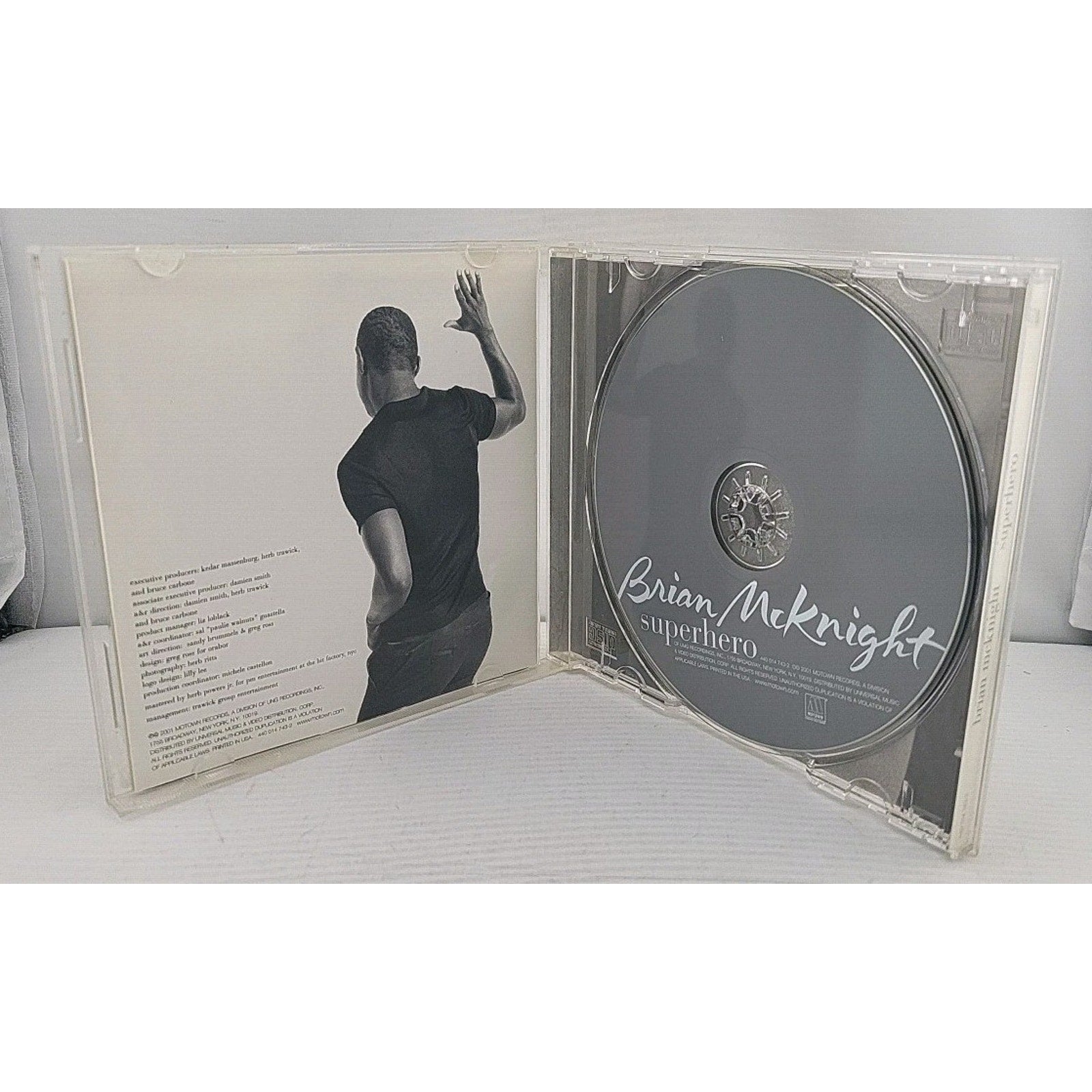 Superhero by Brian McKnight (CD, Aug-2001, Motown)