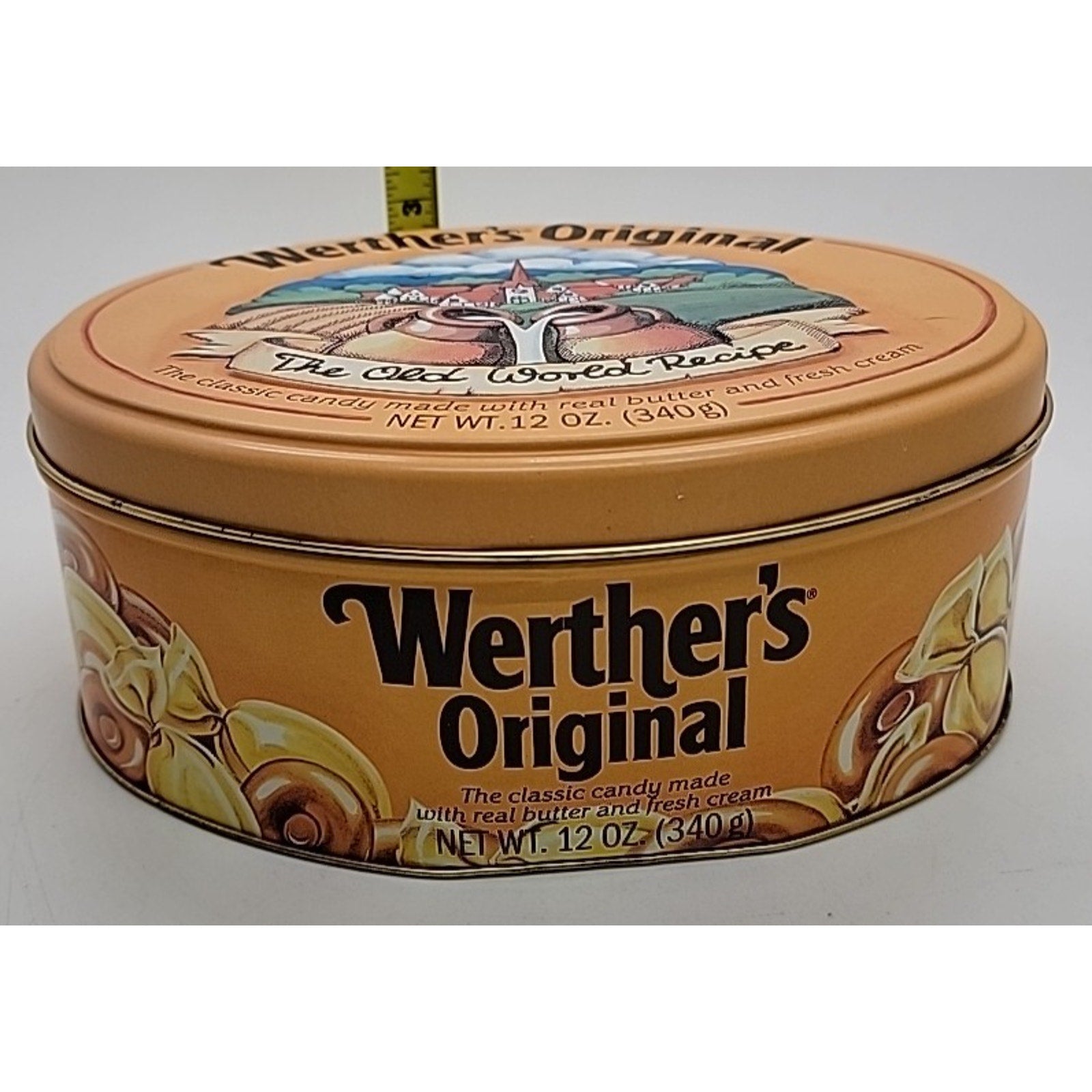 1985 Werther's Original Candy Collector Tin Canister Made in Germany