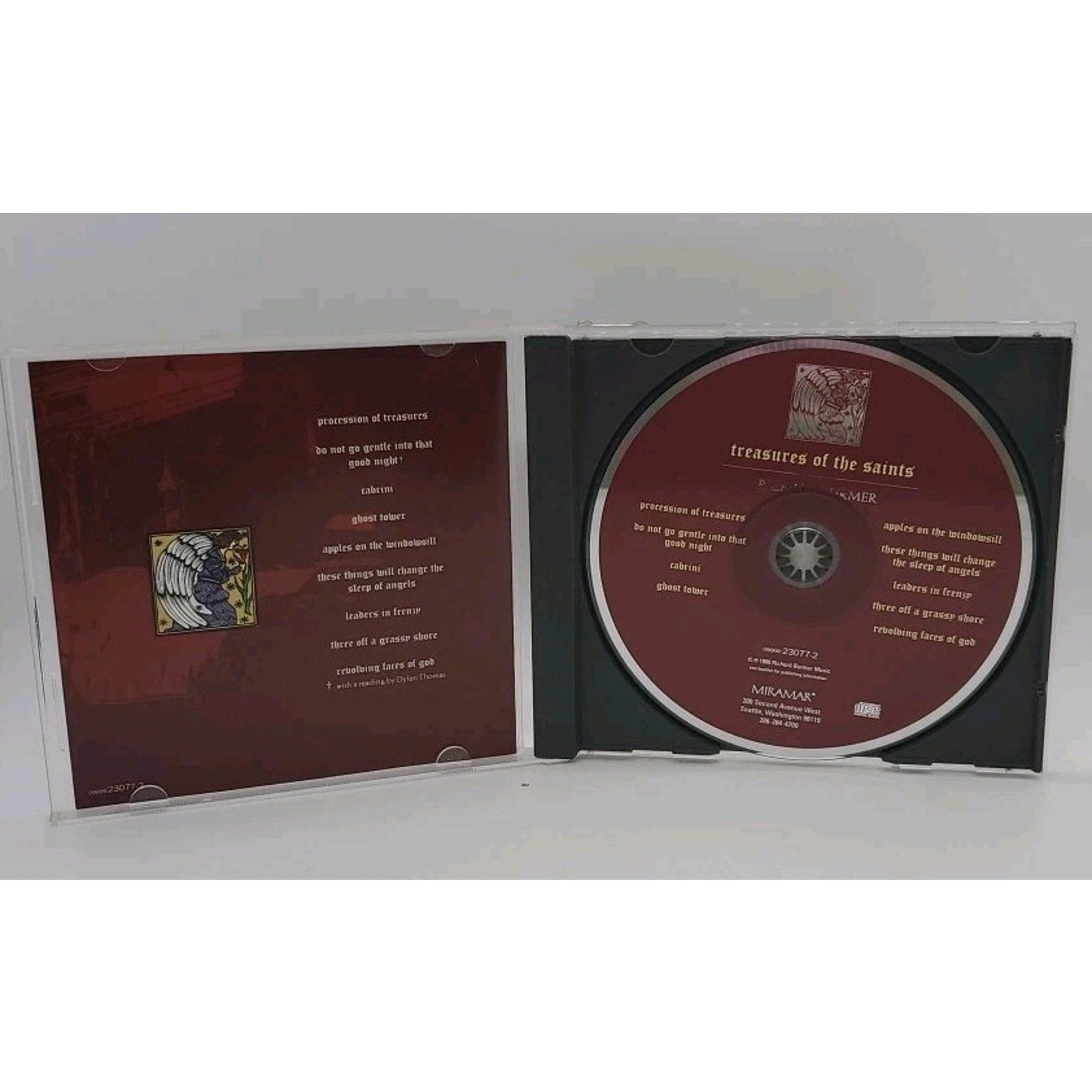Treasures of the Saints by Richard Burmer (CD, Mar-1996, Miramar)