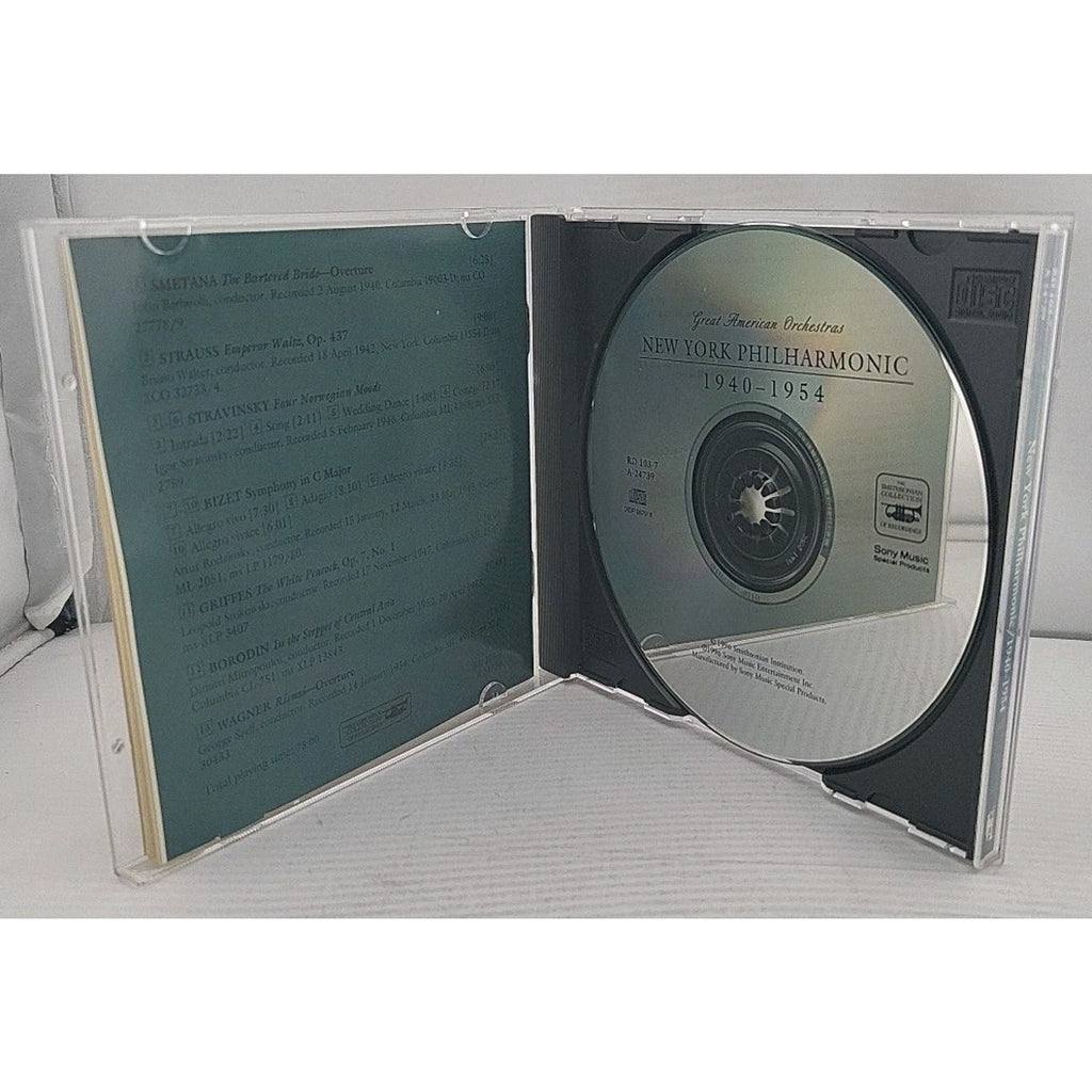Smithsonian Collection: The New York Philharmonic Orchestra (CD, 1996)