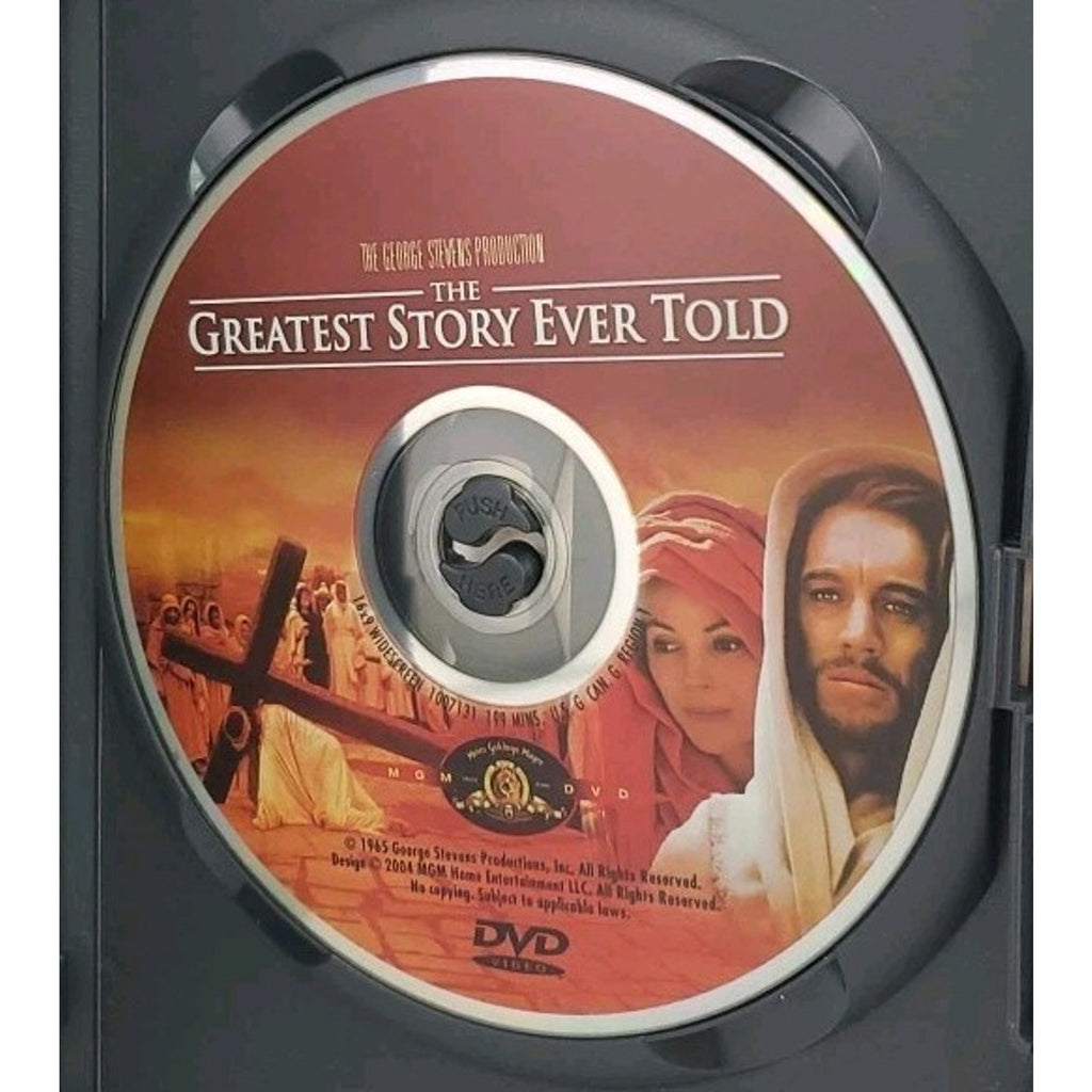 The Greatest Story Ever Told (DVD, 1965)
