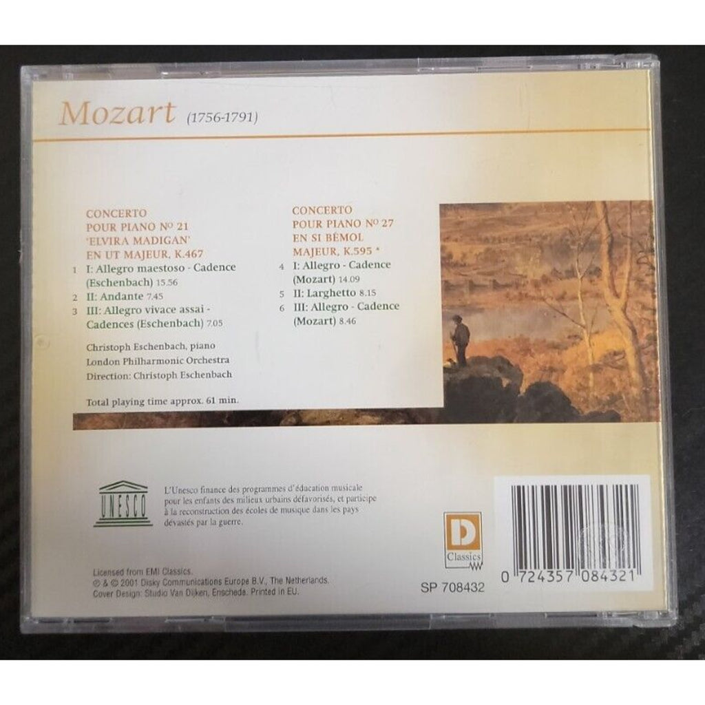 Mozart: Piano Concertos Nos 21 27 - Audio CD By Wolfgang Mozart -