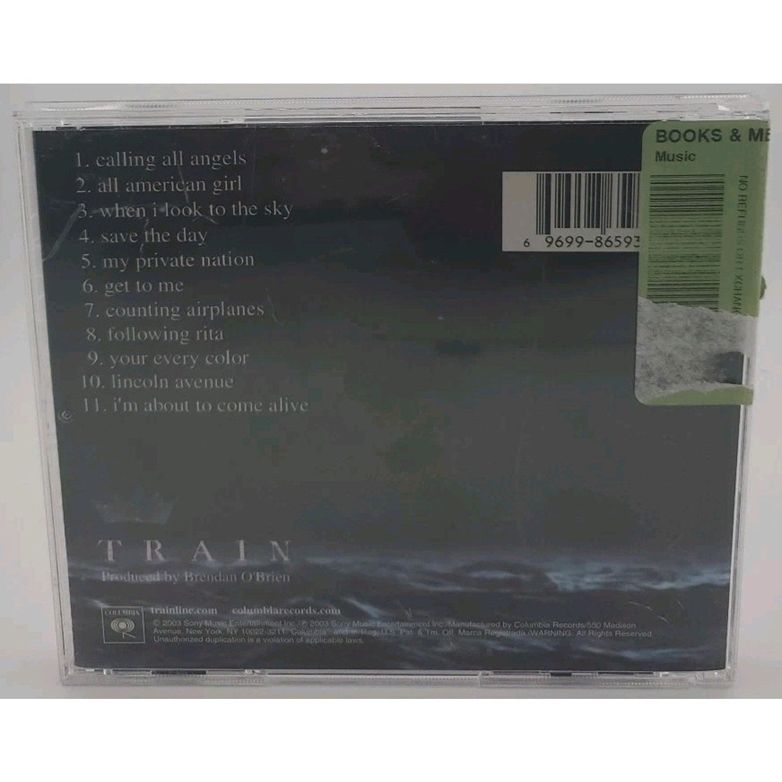 My Private Nation by Train (CD, 2003)
