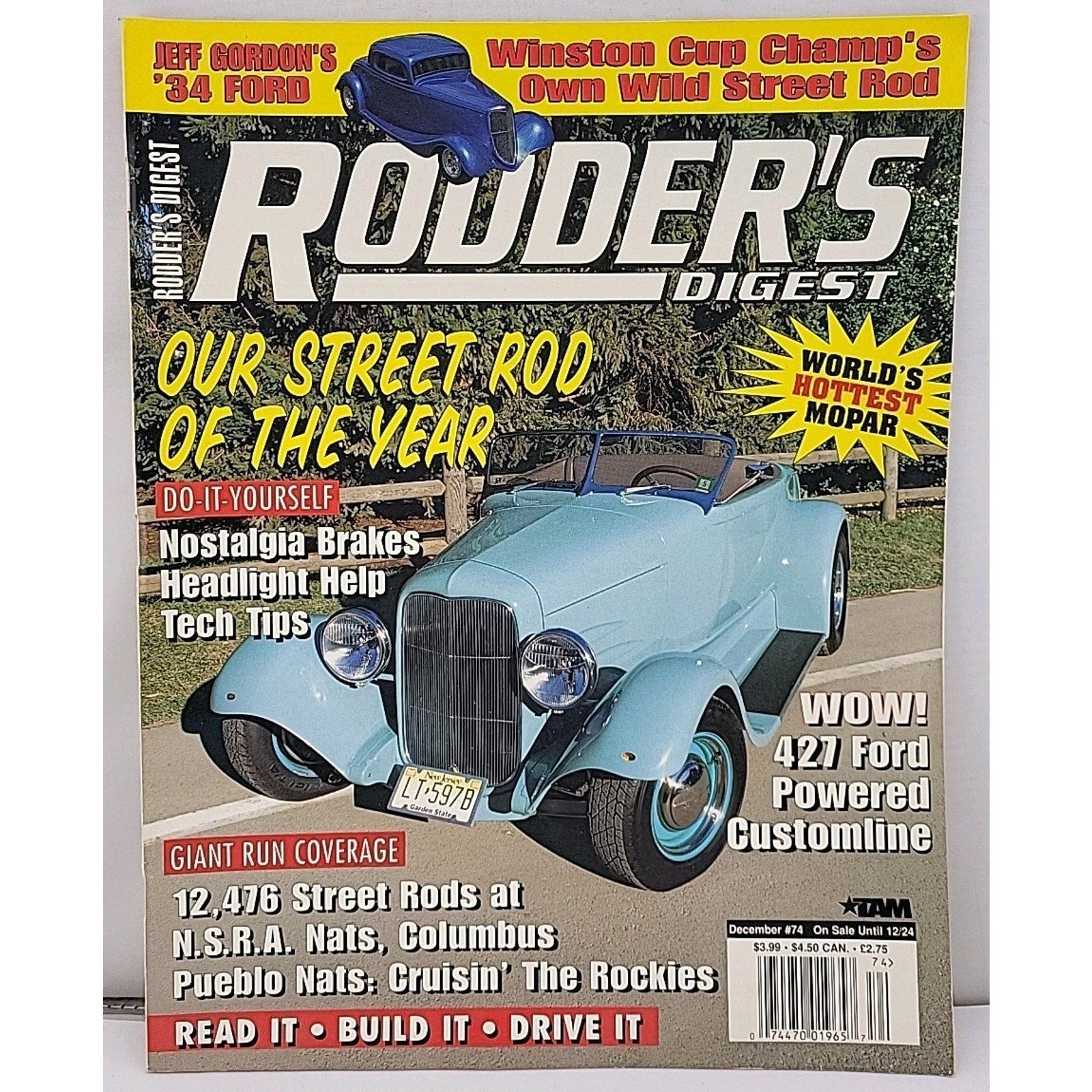 Rodder's Digest Magazine December 1996 Volume 15 Number 74