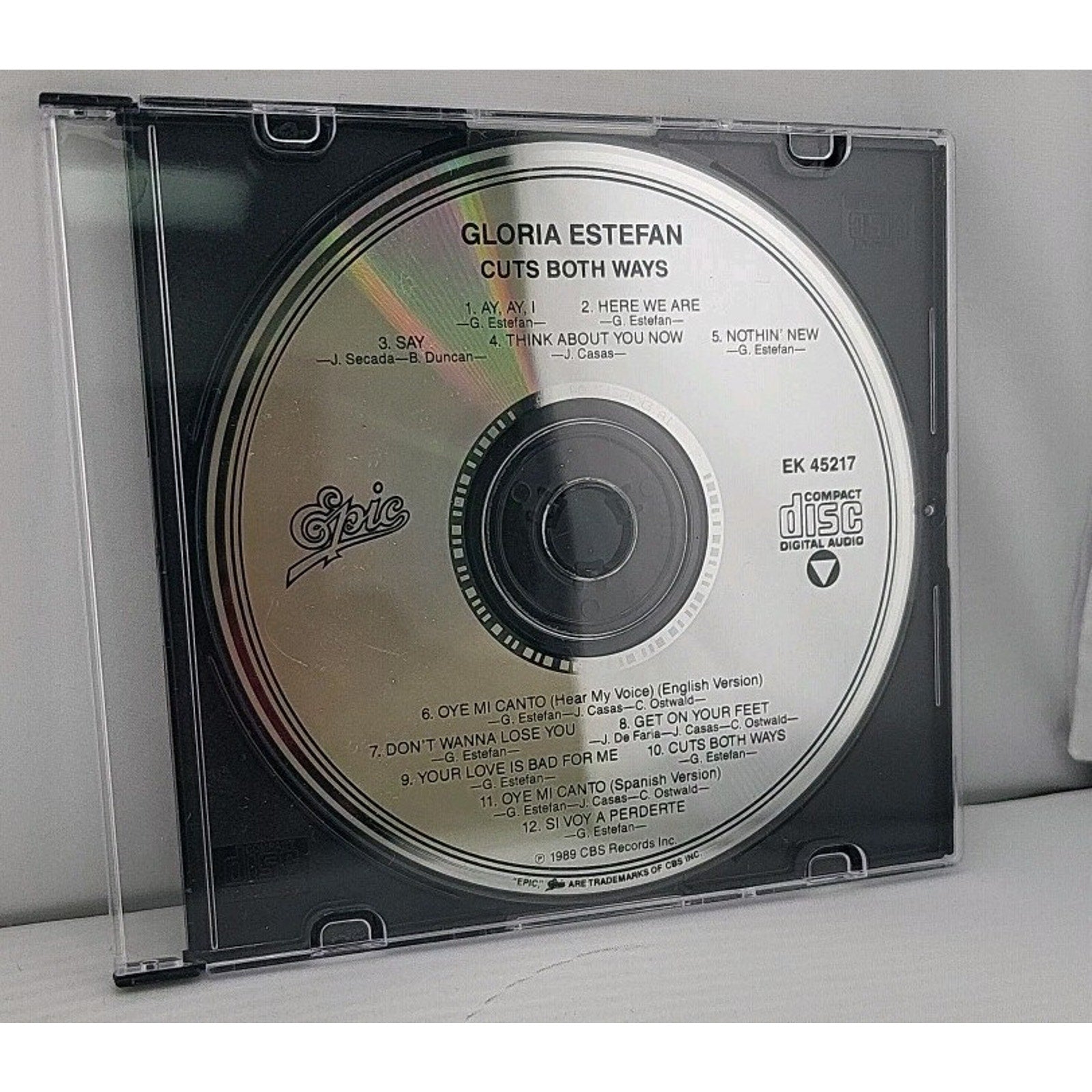 Cuts both Ways by Estefan, Gloria (CD, 1990)