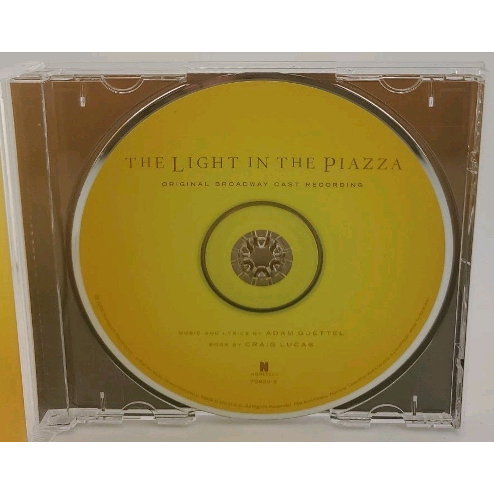 The Light in the Piazza by Original Broadway Cast (CD, 2005)
