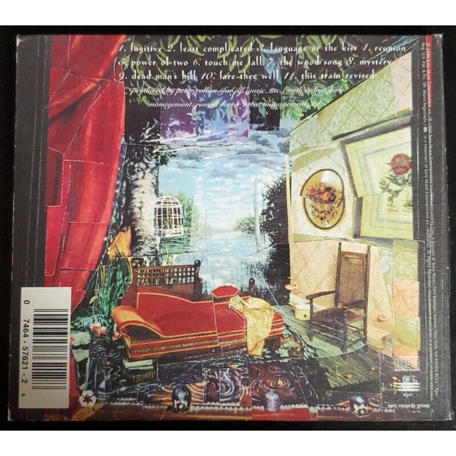 Swamp Ophelia by Indigo Girls (CD, May-1994, Epic)