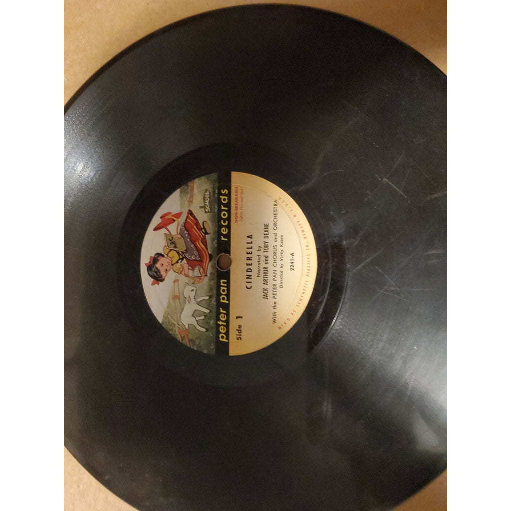 Cinderella Jack Arthur And Toby Deane (Record)