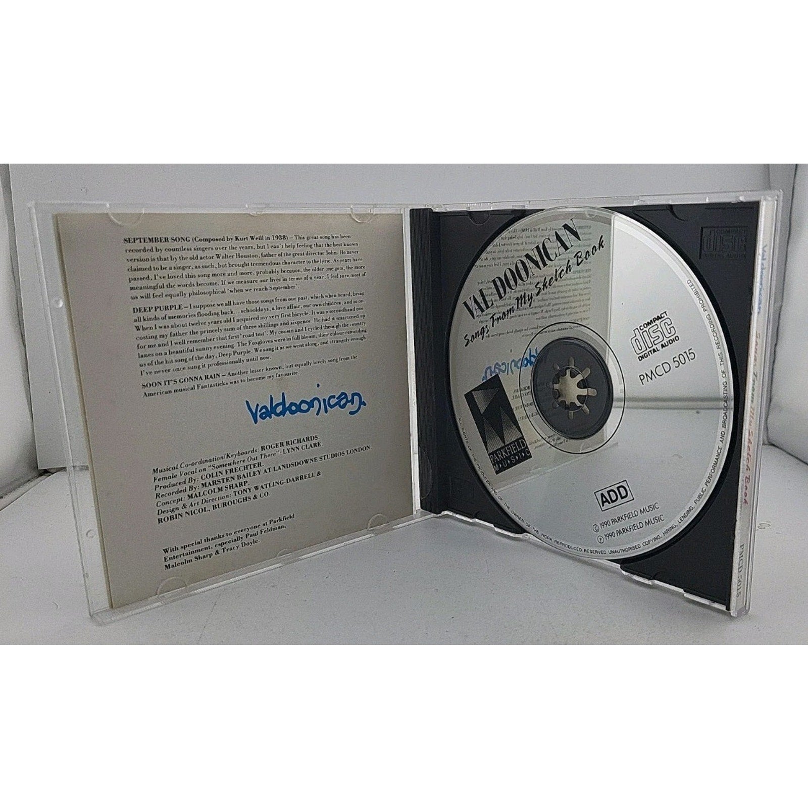 Val Doonican Songs From My Sketch Book (CD)