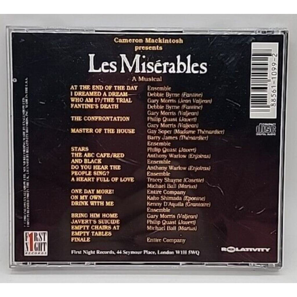 Highlights-Complete Symphonic by Les Miserables (CD, 1991)