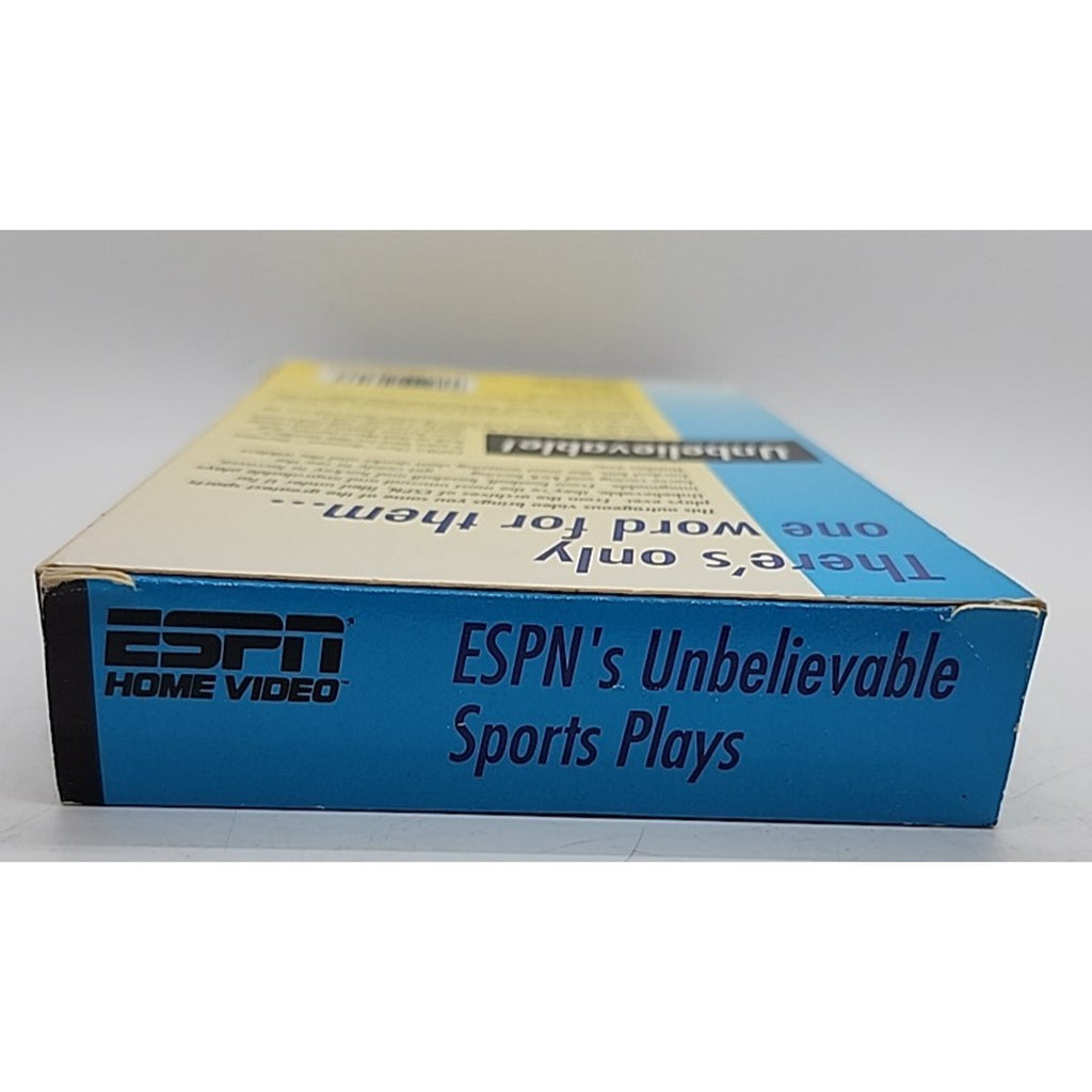 Unbelievable Sports Plays (VHS, 1996)