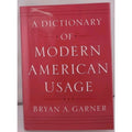 A Dictionary of Modern American Usage by Bryan A. Garner (1998, Hardcover)