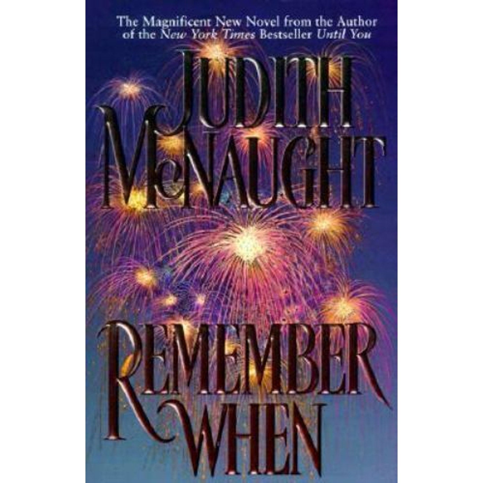 Remember When by Judith McNaught (1996, Hardcover)