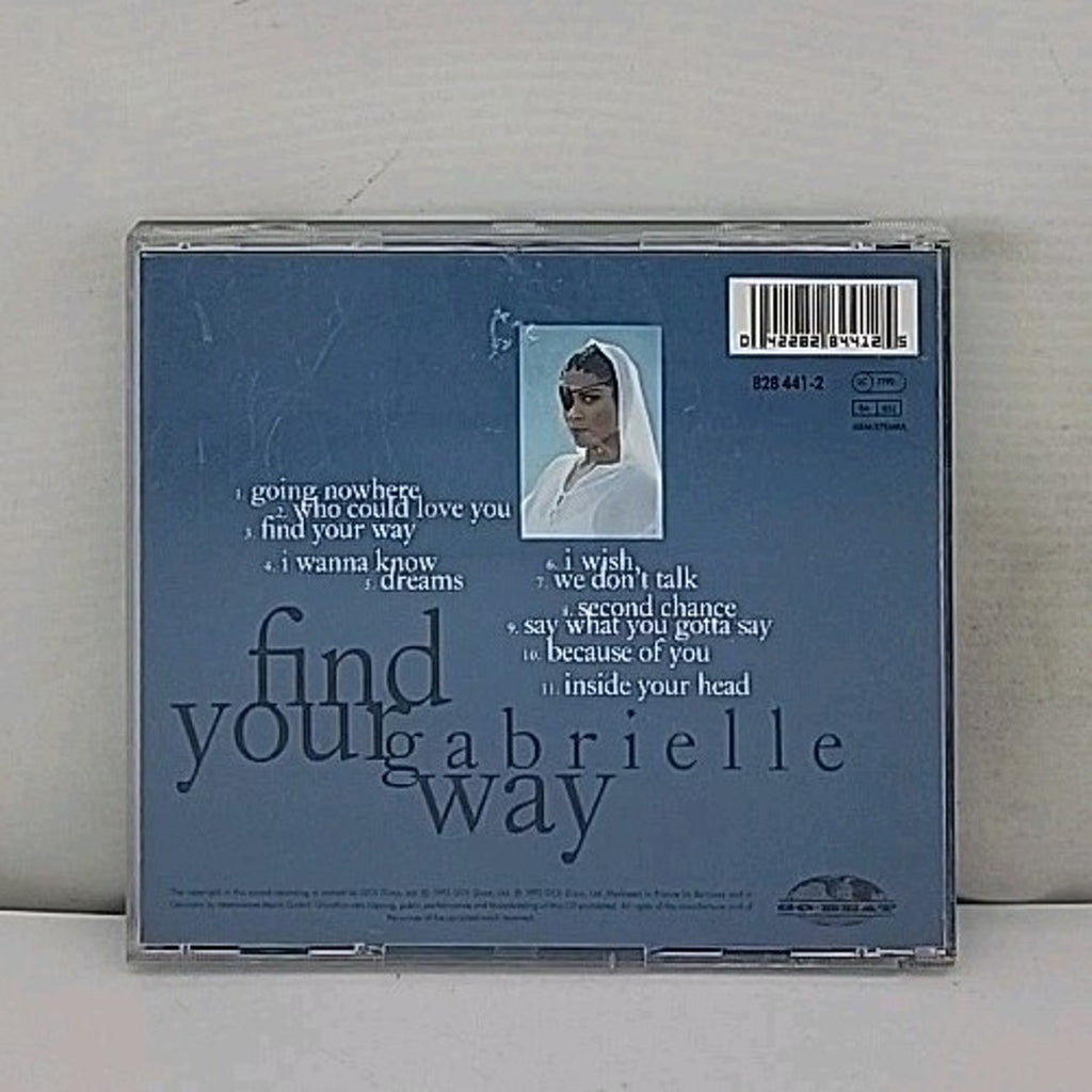 Find Your Way by Gabrielle (CD, Nov-1993, Go! Discs (USA))