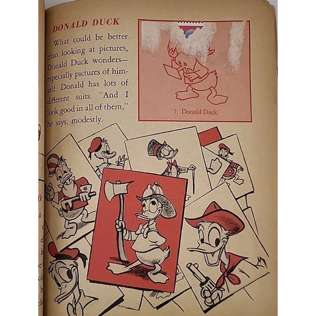 1956 Walt Disney's Mickey Mouse Club Stamp Book