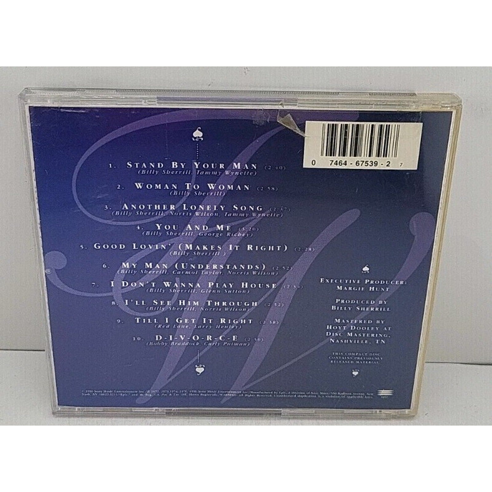 Super Hits by Tammy Wynette (CD, Mar-1996, Sony Music Distribution (USA))