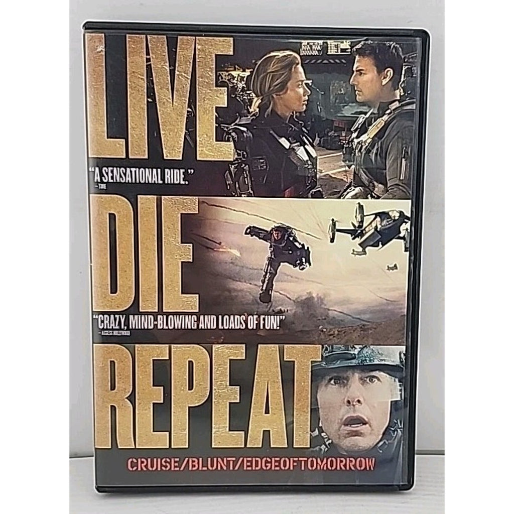 Live Die Repeat Edge of Tomorrow, DVD