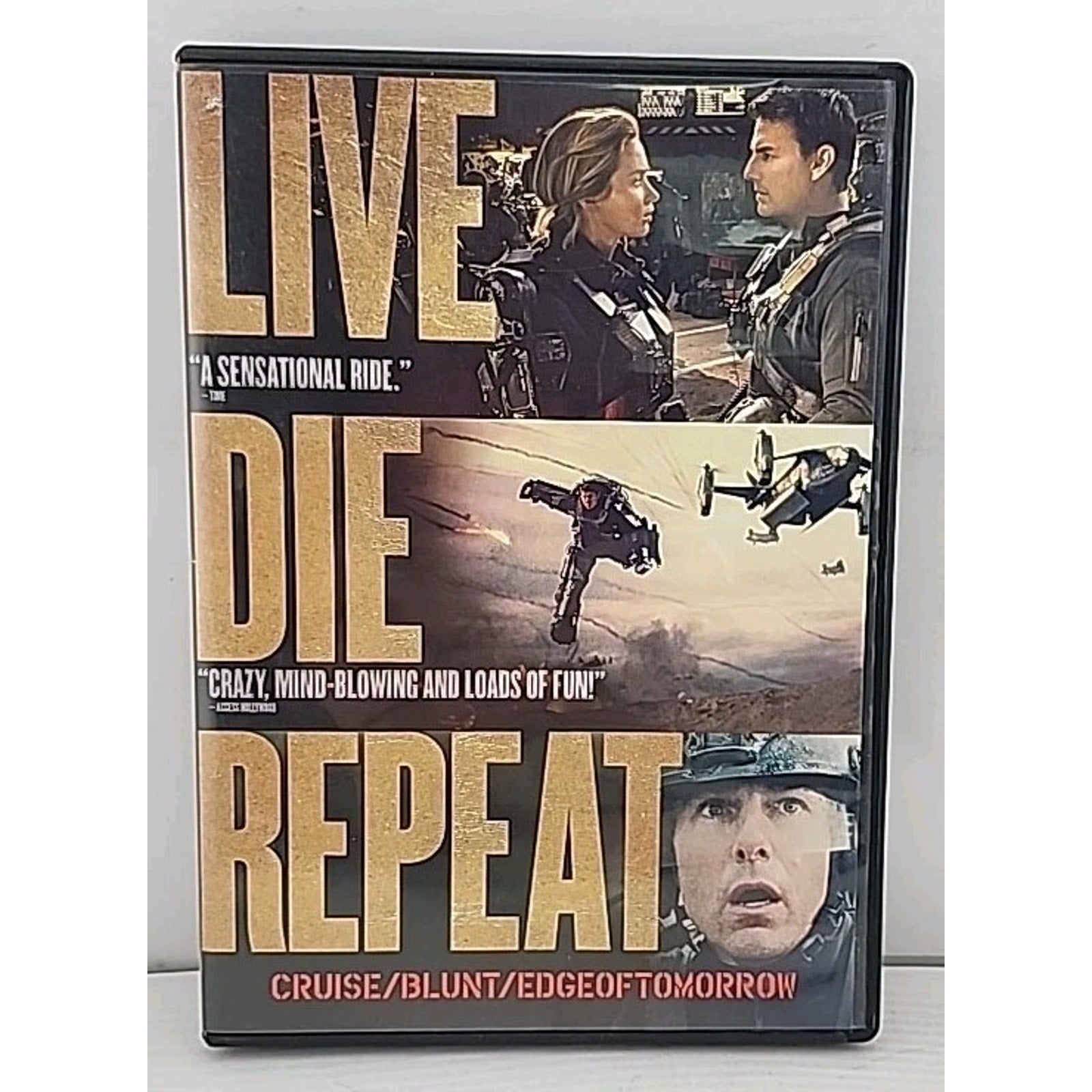 Live Die Repeat Edge of Tomorrow, DVD