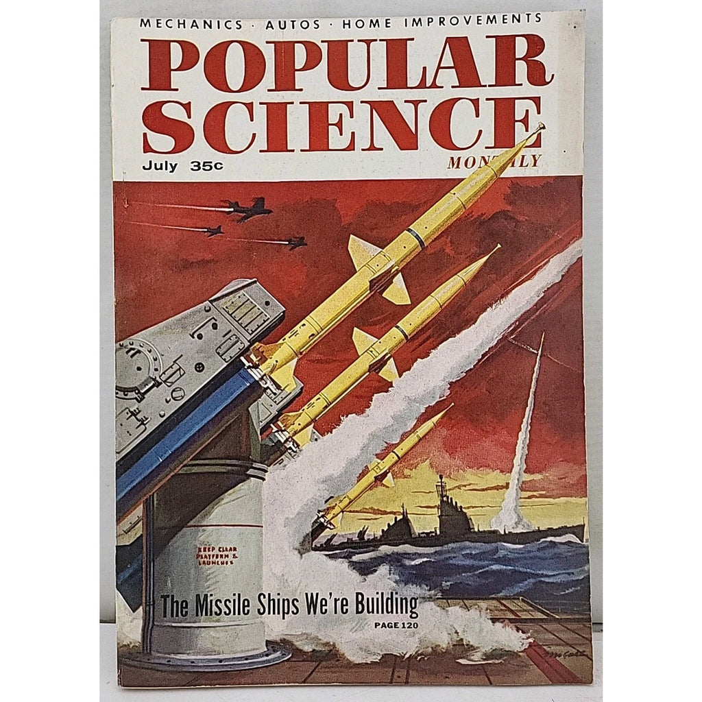 Popular Science Monthly - Mechanics-Autos-Home Improvement - July 1956 - Vol.169